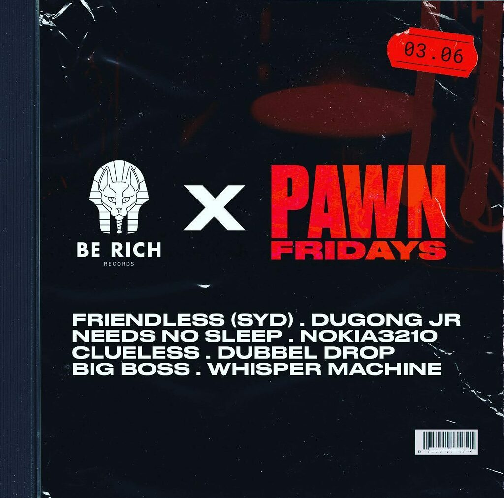 Keen! Our frens at @berichrecords and <a href="/pawnandco/">Pawn Co</a> are throwing a neat shindig tomorrow night! Catch us from 10.30-12.30 upstairs! instagr.am/p/CeTJBRkPKe1/