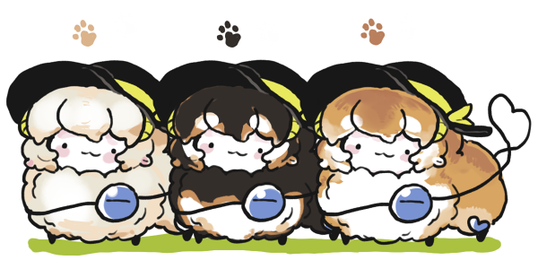 古明地こいし 「#こいシープ おそらく犬 」|葱のイラスト