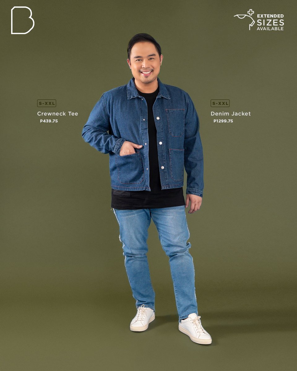 benchtm's tweet photo. #BENCHPlus has all your daily outfit needs, delivering flattering and cool silhouettes in a wide range of sizes.ποΈ
@jedmadela
#BENCHEveryday https://t.co/MJm5OlWHRf