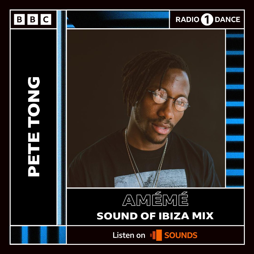 petetong's tweet photo. Tonight 10pm on @BBCR1. Ibiza is back for its 1st proper season since 2019 &amp; I've invited 4 DJs to bring the Sound of Ibiza direct to you. With mixes from @natashadiggs (Defected at Eden), @disfreq (Trick at DC10), #AMÉMÉ (Paradise at Amnesia) &amp; @Paco_Osuna (NOW HERE at Hï) https://t.co/55RInwV5iO