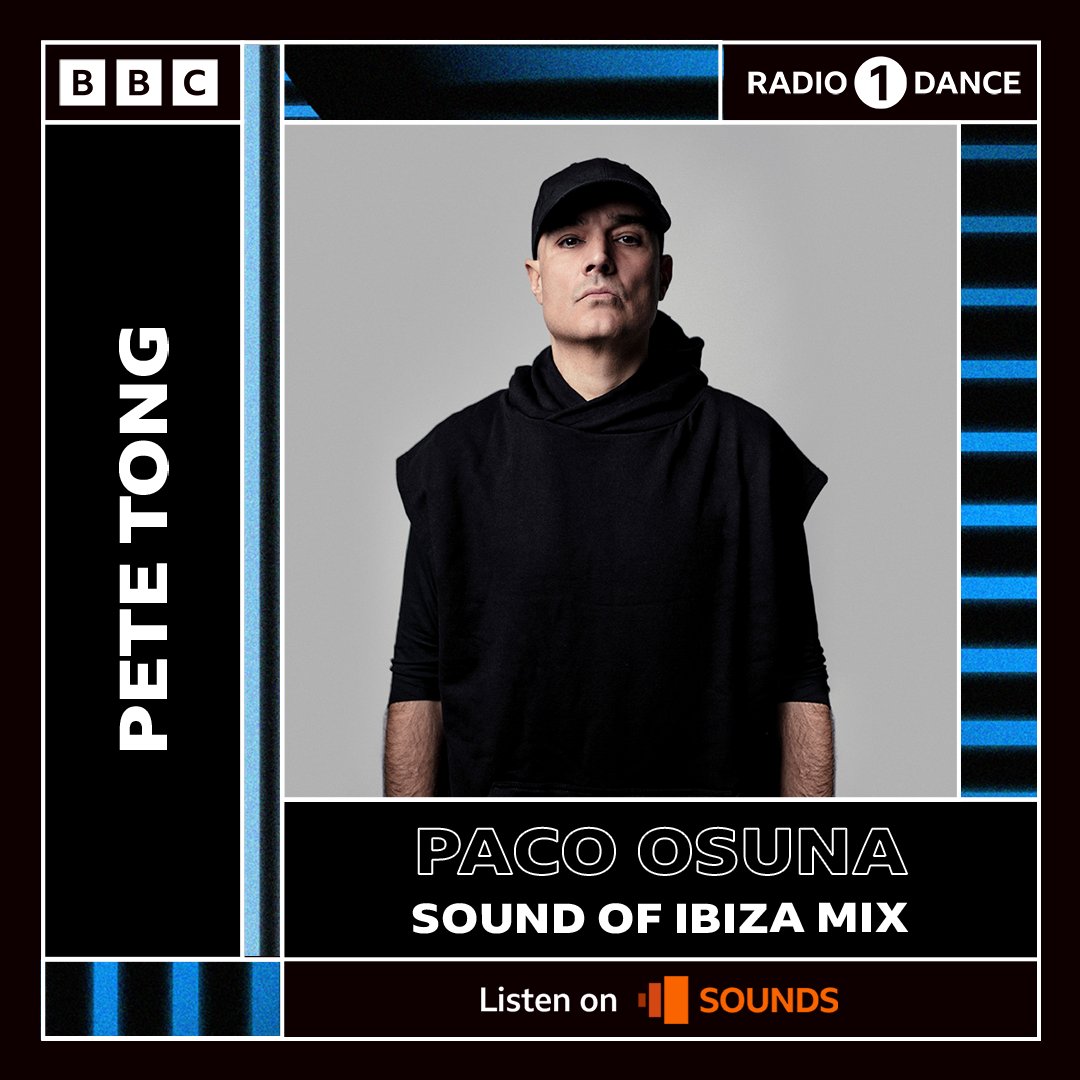 petetong's tweet photo. Tonight 10pm on @BBCR1. Ibiza is back for its 1st proper season since 2019 &amp; I've invited 4 DJs to bring the Sound of Ibiza direct to you. With mixes from @natashadiggs (Defected at Eden), @disfreq (Trick at DC10), #AMÉMÉ (Paradise at Amnesia) &amp; @Paco_Osuna (NOW HERE at Hï) https://t.co/55RInwV5iO