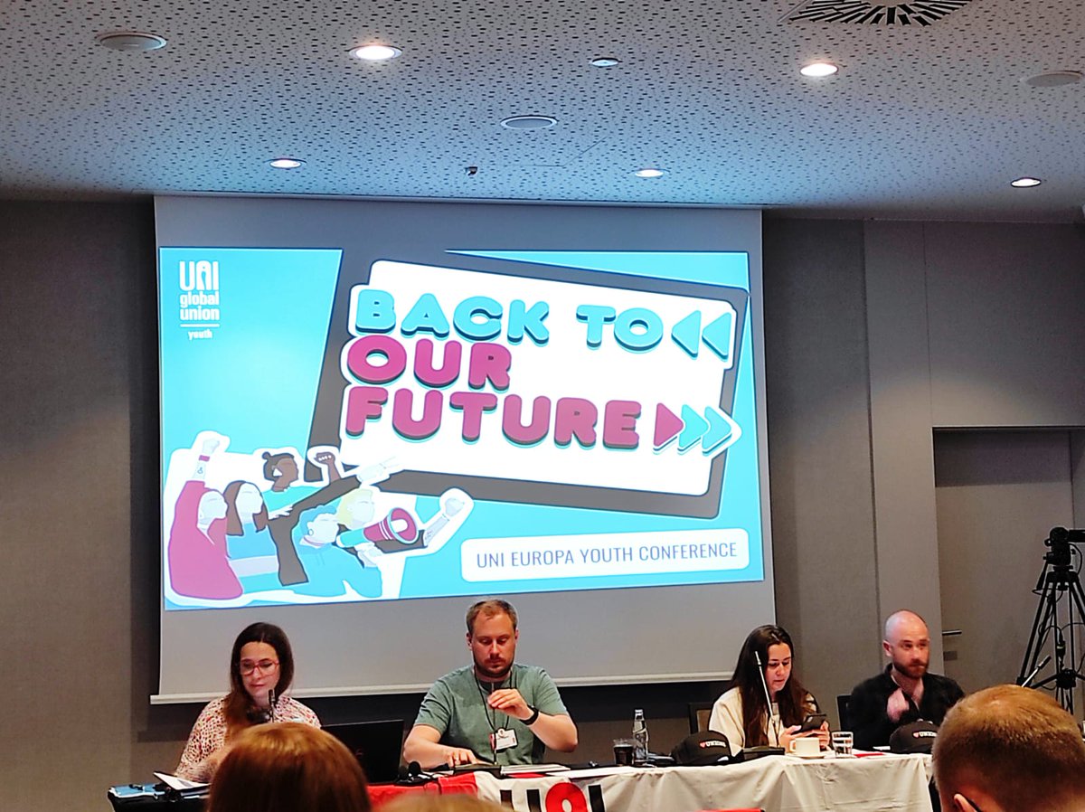 herrmann_franck's tweet image. En direct @uni_youth à 
Gdansk ou notre représentant Swan fait ses armes
#syndicalisme #International
@F3CCFDT @marta_uni