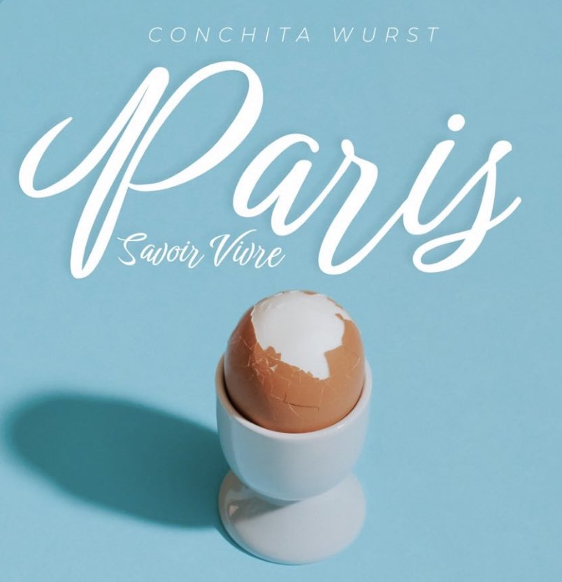El 3 de junio Conchita Wurst @ConchitaWurst saca su nuevo single “Paris (Savoir-Vivre)” ¿podremos escucharlo el 18 de junio en #Eurorainbow? 🌈🎉