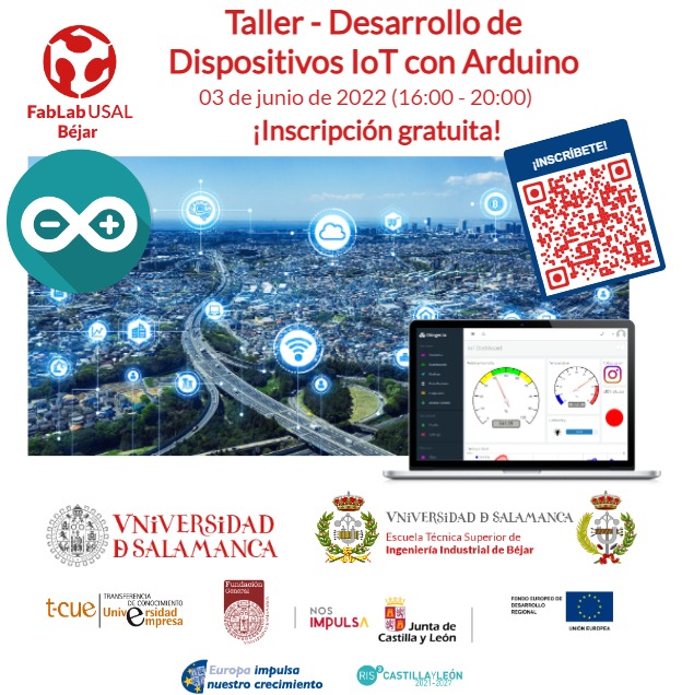 FabLabUSALBejar's tweet image. Seguimos desarrollando nuestro propio dispositivo #IoT (Internet de las Cosas) para proyectos personales.
📝Inscríbete!! forms.gle/jw6j1zVpodbr4Q…
En el #FabLabUSAL de #Béjar @fablabusalbejar
el 03 junio 2022 (16 - 20)
Trae portátil #IoT #etsiibejar #PlanTCUE #tcue @fgusal @usal