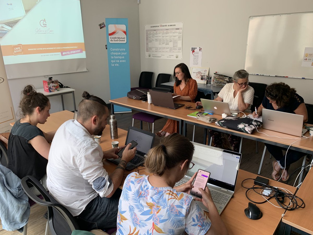 CMSOMadeleine's tweet photo. Hier nous avons chaleureusement accueilli dans nos locaux @lecafenews16 pour un atelier sur la communication pour les porteurs de projet !

@CMSOsecteur16_1 @CMSudOuest https://t.co/ILzv9vlBCQ