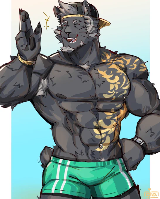 caught him on his morning jog 