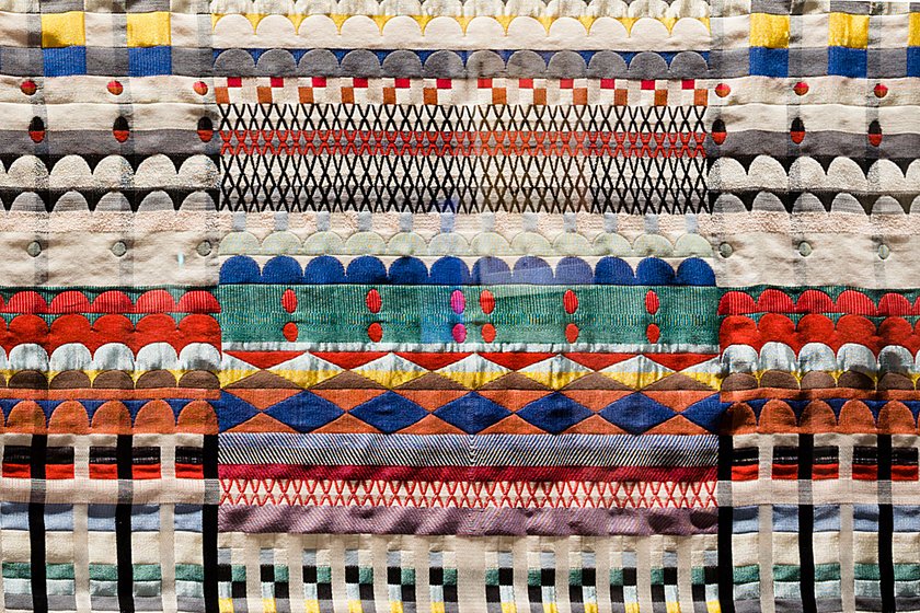 TrofimovaKato's tweet photo. Gunta Stölzl (1897–1983) was one of the most prominent Bauhaus women. She reinvented weaving, and turned it into the financial cornerstone of the Bauhaus. Her iconic designs changed the perception of weaving and helped it to be seen as the art. https://t.co/OTqkbrakQ7