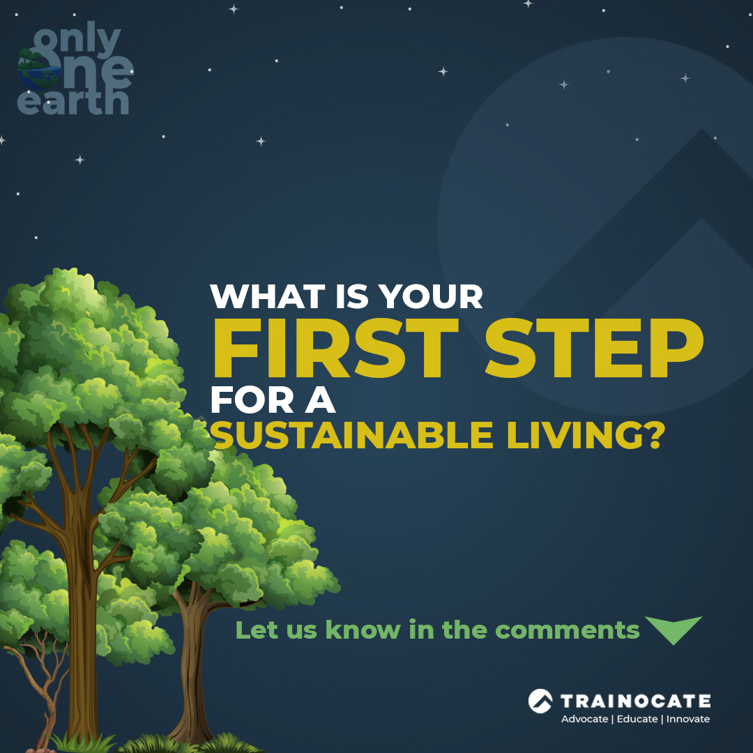 TrainocateSEANM's tweet photo. "Living sustainably in harmony with nature." is the philosophy that was promoted along with World Environment Day 2022 under the theme "Only One Earth". We’re excited to seek your thoughts on how you plan to live sustainably in harmony in the comments.
🌍

#OnlyOneEarth https://t.co/zeU4CVNr24