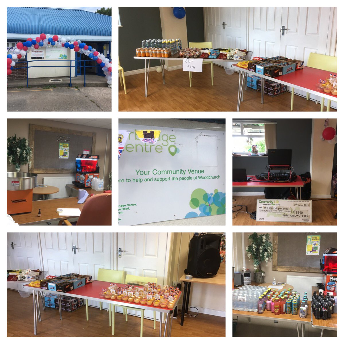 AsdaArrowePark's tweet photo. Jubilee celebration @webb1fusion come on down and have some Thanks to @AsdaFoundation for your support #community https://t.co/xNp5NWOAsi