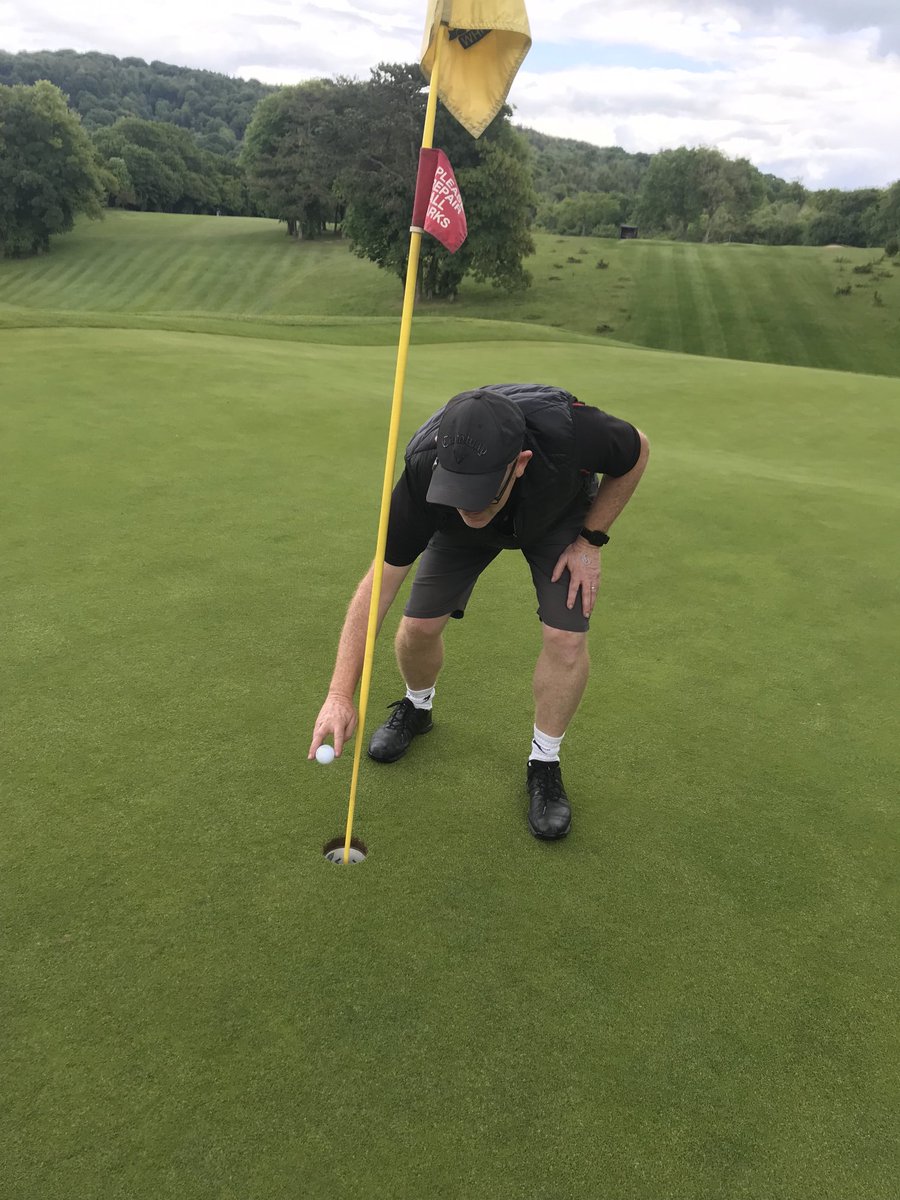 Some personal news: Had my first and probably only ever hole in one.  Happened at the 18th at Whiteleaf golf club in Bucks. Odds are something like 12,500 to 1. Amazing feeling.