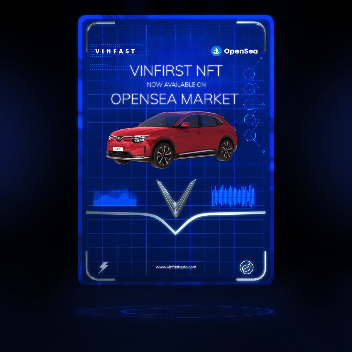 VinFastofficial's tweet photo. #VinFirst NFTs are now available on OpenSea - the world's first and largest NFT marketplace. Reserve a VF 8 or VF 9 now to grab yours at https://t.co/JmT9rhwrXJ
Official wallet address: https://t.co/qASBTQ3tK9
<0x5EACD68e3068100F7A8c2ae6441141e7985EE6c1>
#VinFast #JoinTheCharge https://t.co/2vi93L4gz2