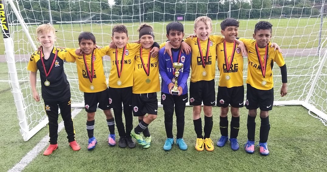 My boys 👏🏻🏆⚽️ <a href="/thetitansfa/">thetitansfa</a>