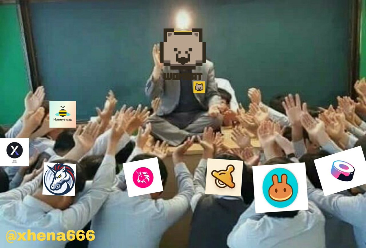 0xh3na's tweet photo. Let's join this event guys!
@Iman19871
@Anasamintanjun1 
hope you like my entry! @WombatExchange @BNBChain #NextGenStableswap #WombatMeme $WOM

1. Meme killer https://t.co/nfFH4x09Eu