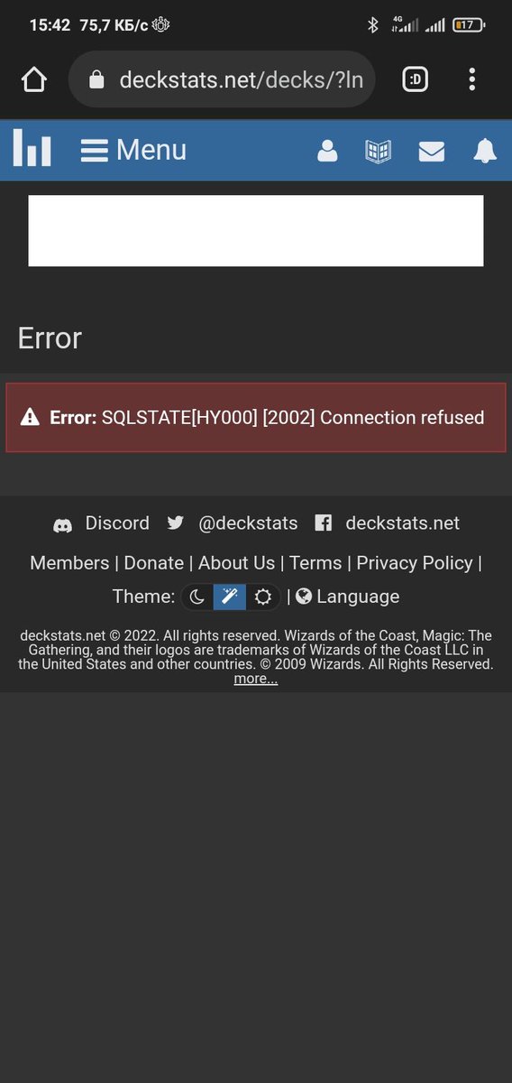 embelyesh's tweet photo. @deckstats fix ploblem pls https://t.co/P95PfpPMeV