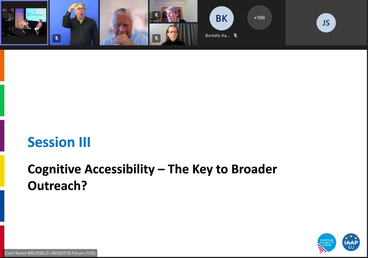 jmswitters's tweet image. Looking forward to hearing my colleague @FunkaSara bringing #CognitiveAccessibility to the forefront of the discussion at the European #Accessibility Summit Side Event with @IAAP_EU, @MyEDF and supported by @FunkaNu. #Inclusion #a11y