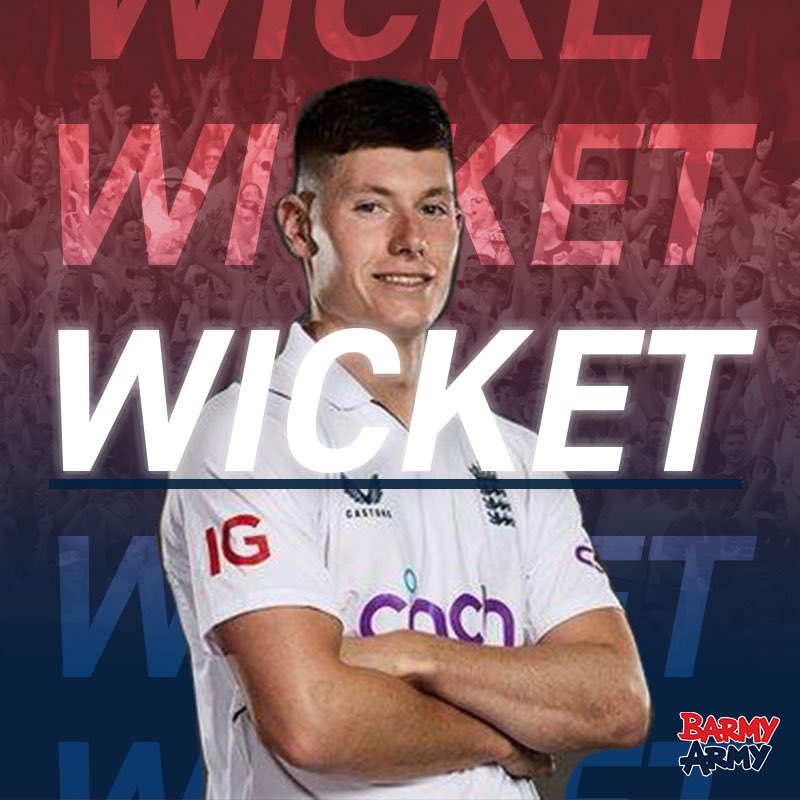 MATTY POTTS WITH HIS FIRST EVER TEST WICKET 😤😎🥵

#ENGvsNZ