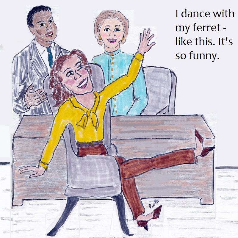 RuthiPostow's tweet photo. Can you imagine yourself performing a ferret dance in the middle of your job interview? This woman did — and got the job! Read her story https://t.co/BeTuj90iRd  
#jobinterview #funnymistakes #career #funnystories #funnyjobinterviewstories #funny #lol #funnyjobinterview https://t.co/NNncN7OLKC