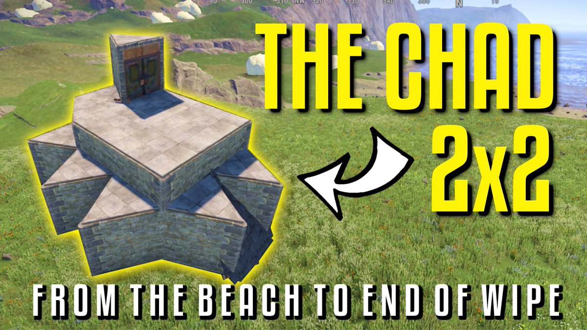 rjay_yt's tweet photo. This Chad 2x2 base for Solos, duos, trio and maybe even quad, is a strong, simple to build roof bunker base that won’t keep you farming all day long.

https://t.co/nXzkcAB19N https://t.co/Oph4G20Dtp