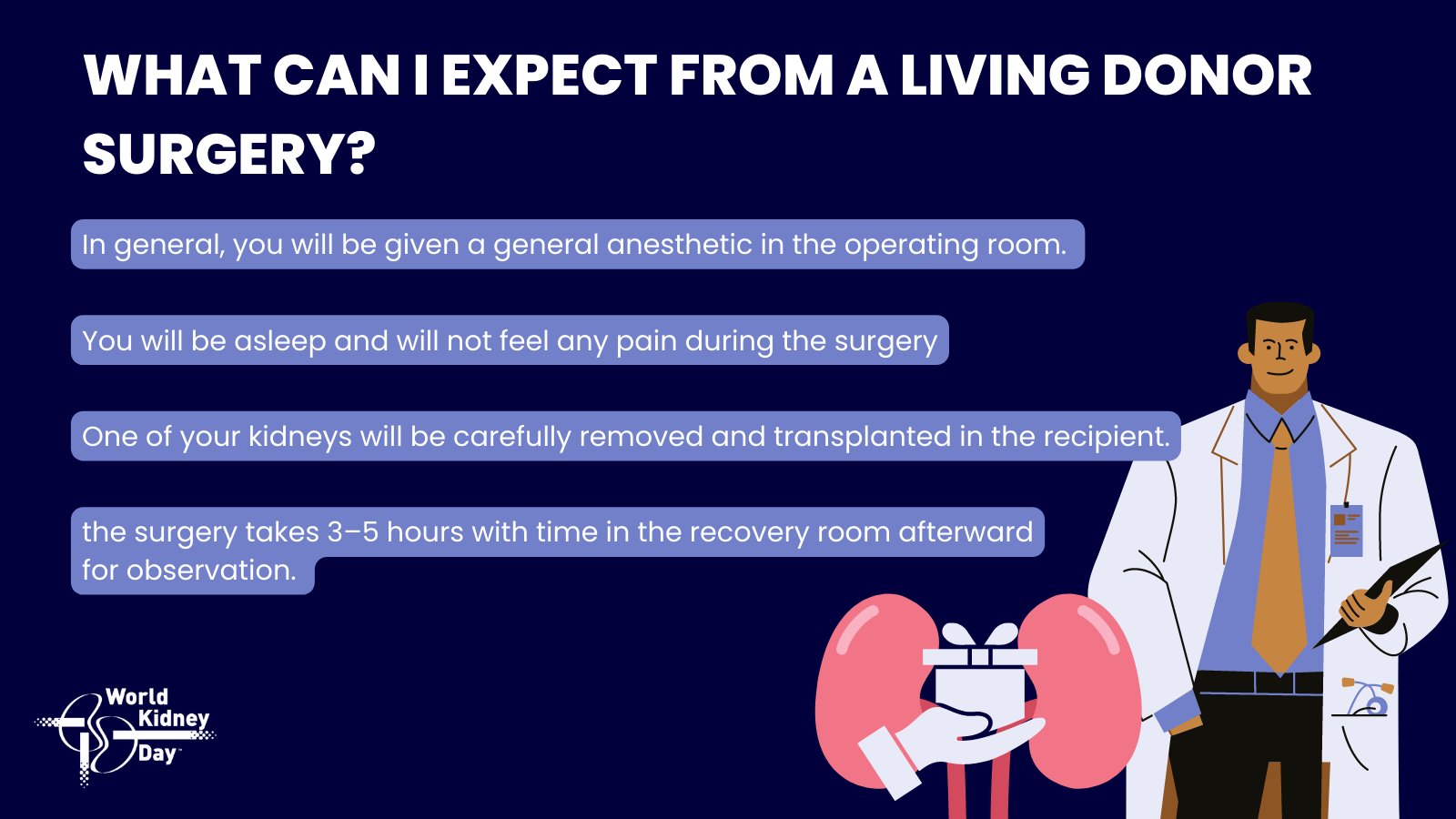 World Kidney Day on Twitter "A living donor is someone who has agreed