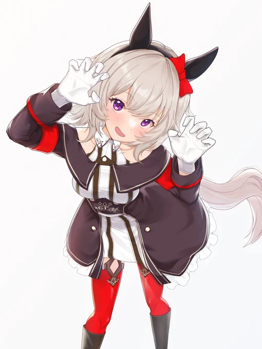 ウインディちゃんの因子を継承したカレンチャン#ウマ娘#カレンチャン 