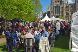 Hi all,

Looking forward to getting back to <a href="/visitely/">Visit Ely</a> for tomorrow's Grand Jubilee Food, Produce &amp; Craft Fayre from 10am – 6pm on Palace Green.