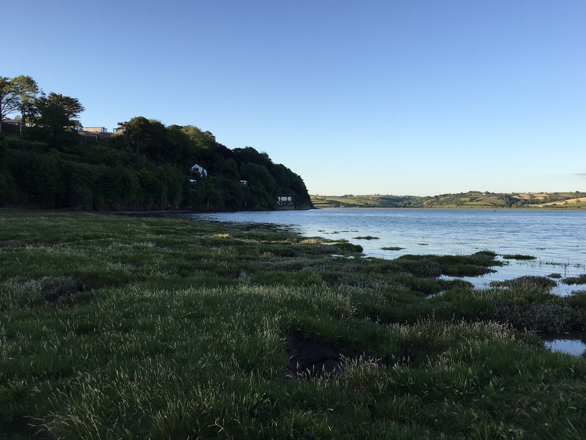 dancingcara007's tweet photo. Beautiful light down by the water in Laugharne yesterday evening. https://t.co/EUereP43GP