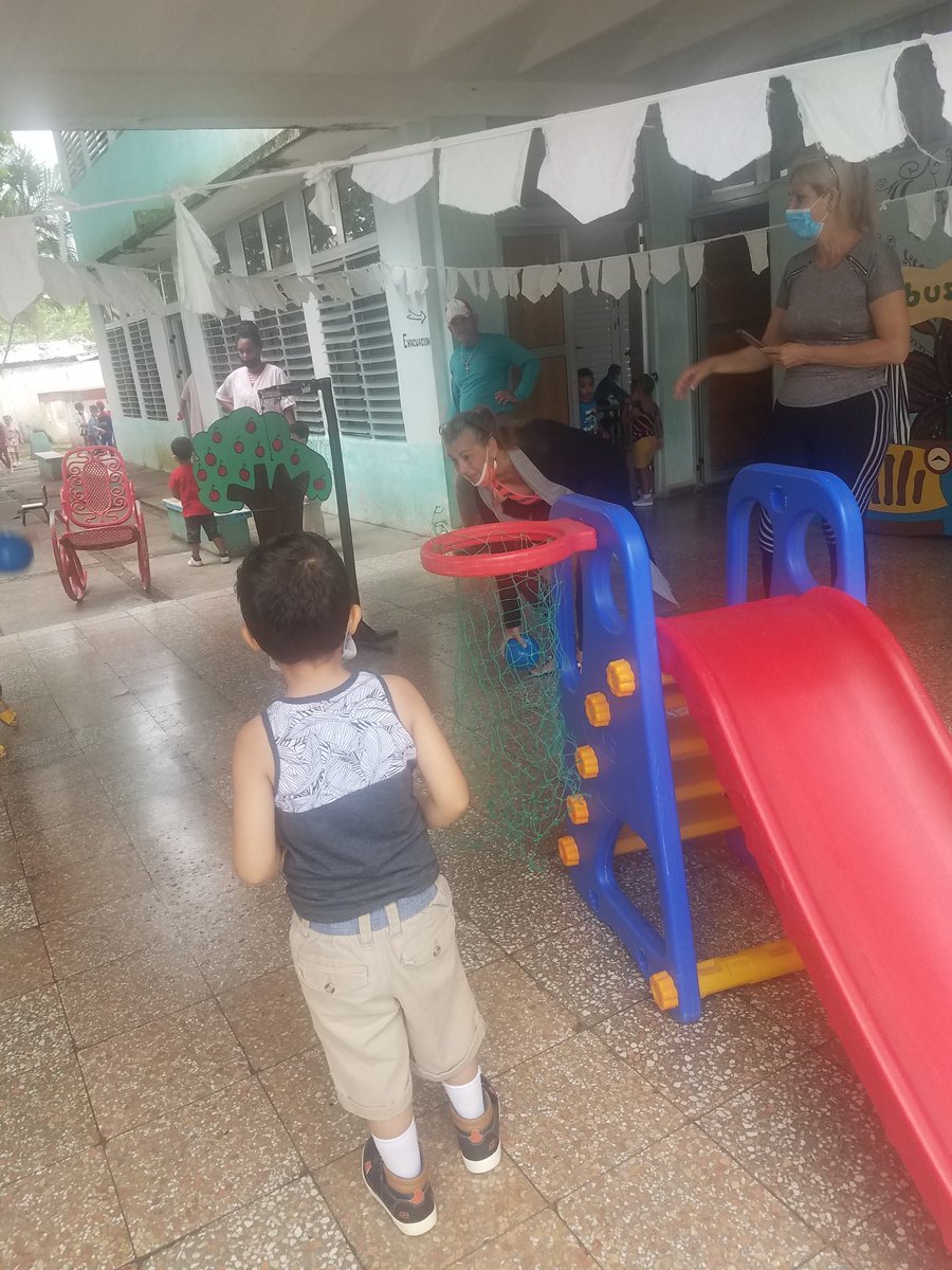 ci_placetas's tweet photo. Todo un festival de Educación Física desarrollaron los niños con sus educadoras. #CubaMined #DPEVillaClara #DMEPlacetas #PrimeraInfancia @BaltarLisvier @IsabelR38309780 @DPEVillaClara https://t.co/iJ9EK8a8Tt
