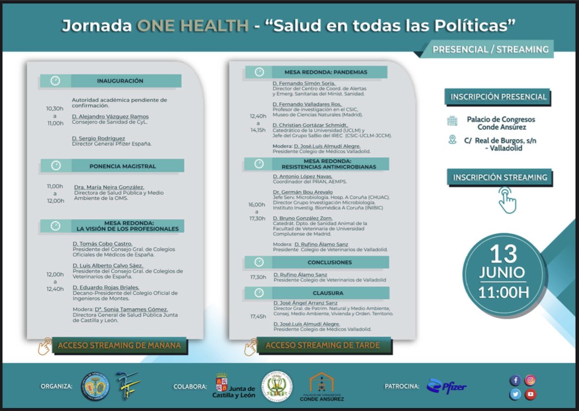 Ebevidencia's tweet image. Acabo de escribir a uno de los responsables de la @jcyl sobre el error que se comete excluyendo ponencias de enfermeras en esta jornada #OneHealth. Cada vez que se nos invisibilice debemos hacerlo notar y argumentar porque tendríamos que estar allá #policycapacity