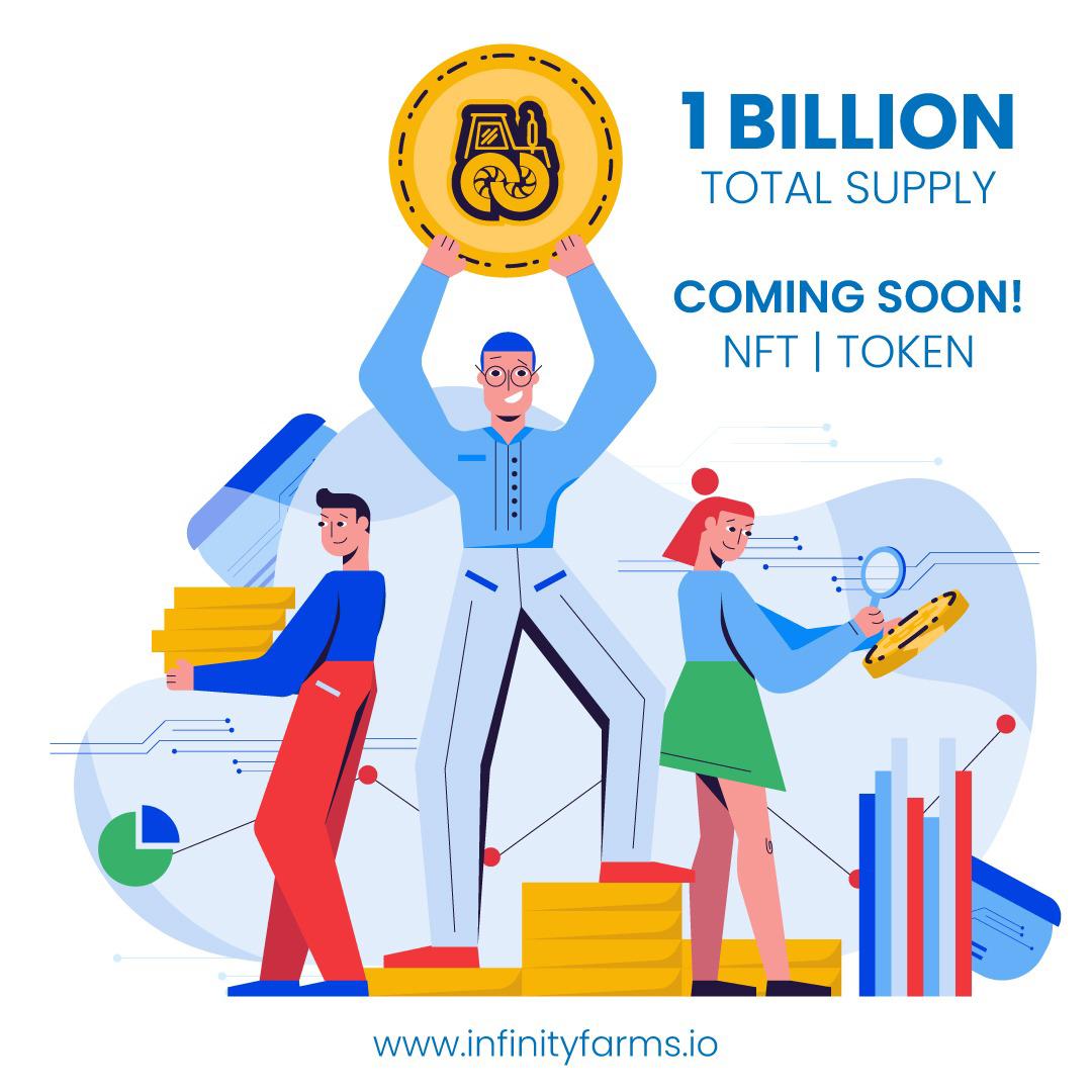 infinityfarmsio's tweet image. Big Announcement ⏰

Infinity Farms Native Token Coming Soon...

Total Supply - 1 Billion Tokens