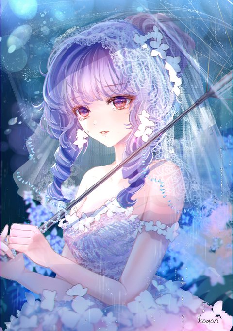 紫陽花 のtwitterイラスト作品 人気順