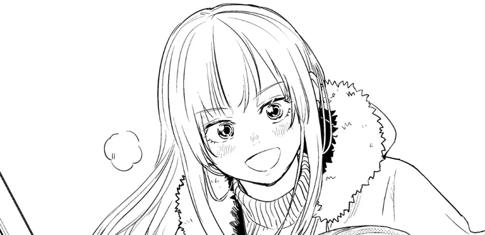 ペン入れ中です。
キラキラワクワク雷火さん。 