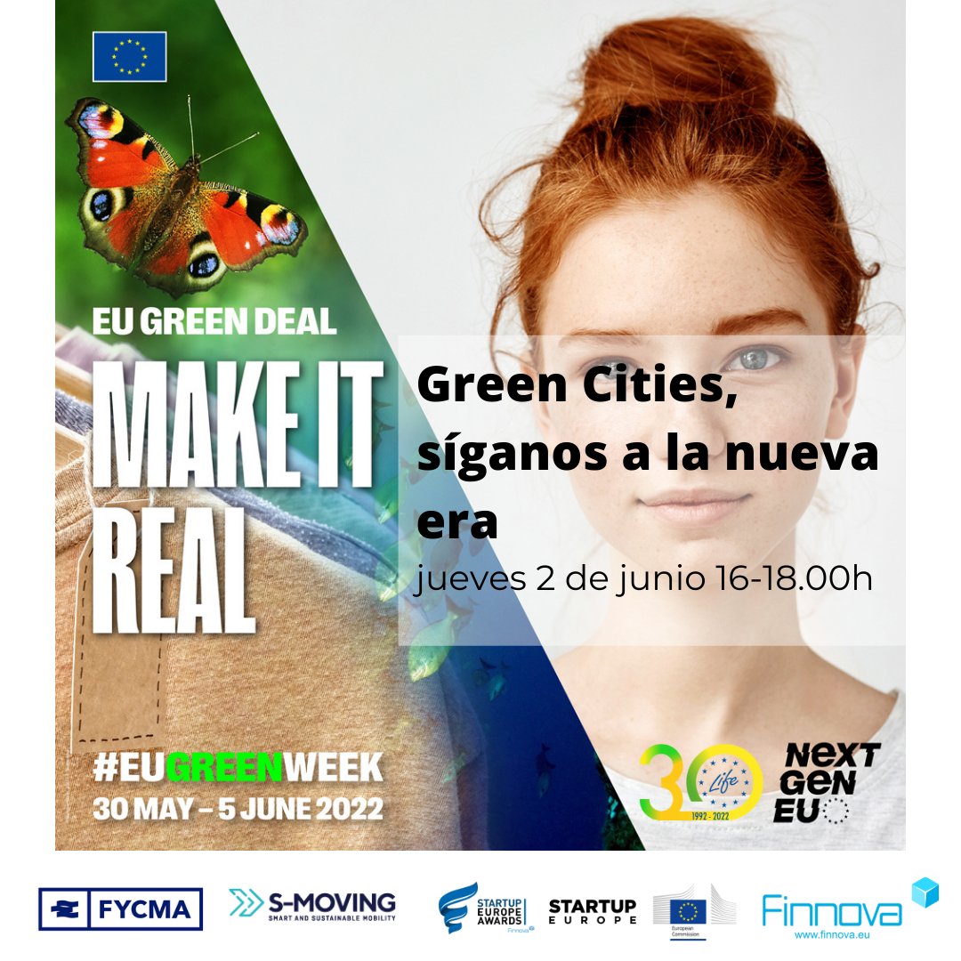 ecodigestion2's tweet image. 📣And again! Next #EUGreenWeek2022 event approaching! 

#GREENCITIES, organized by @FinnovaEU! 
🔔Starting at 16pm, today! 

#PauGranell from @GlobalOmnium will disscuss ⤵️
The use of innovative technologies to address waste stream recycling substances! 

us06web.zoom.us/j/83175060304#…