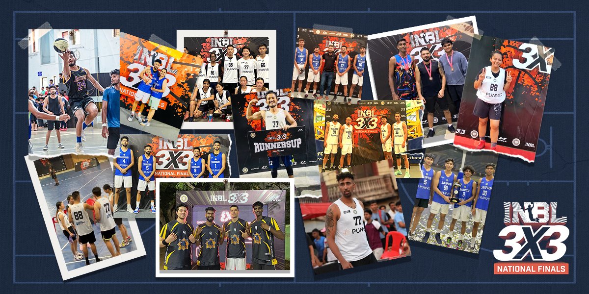inbl_basketball's tweet photo. Meet the legends of tomorrow and the heroes of today! Season one is over, but we’re just getting started.
@BFI_basketball @FIBA @FIBA3x3 @niviasports
#Over2U #INBLSeason1 #Memories #Basketball #BasketballCommunity #BasketballIndia #BFI3x3 #BasketballCulture #FanMoment #INBLFam https://t.co/zJGgjzMLkN
