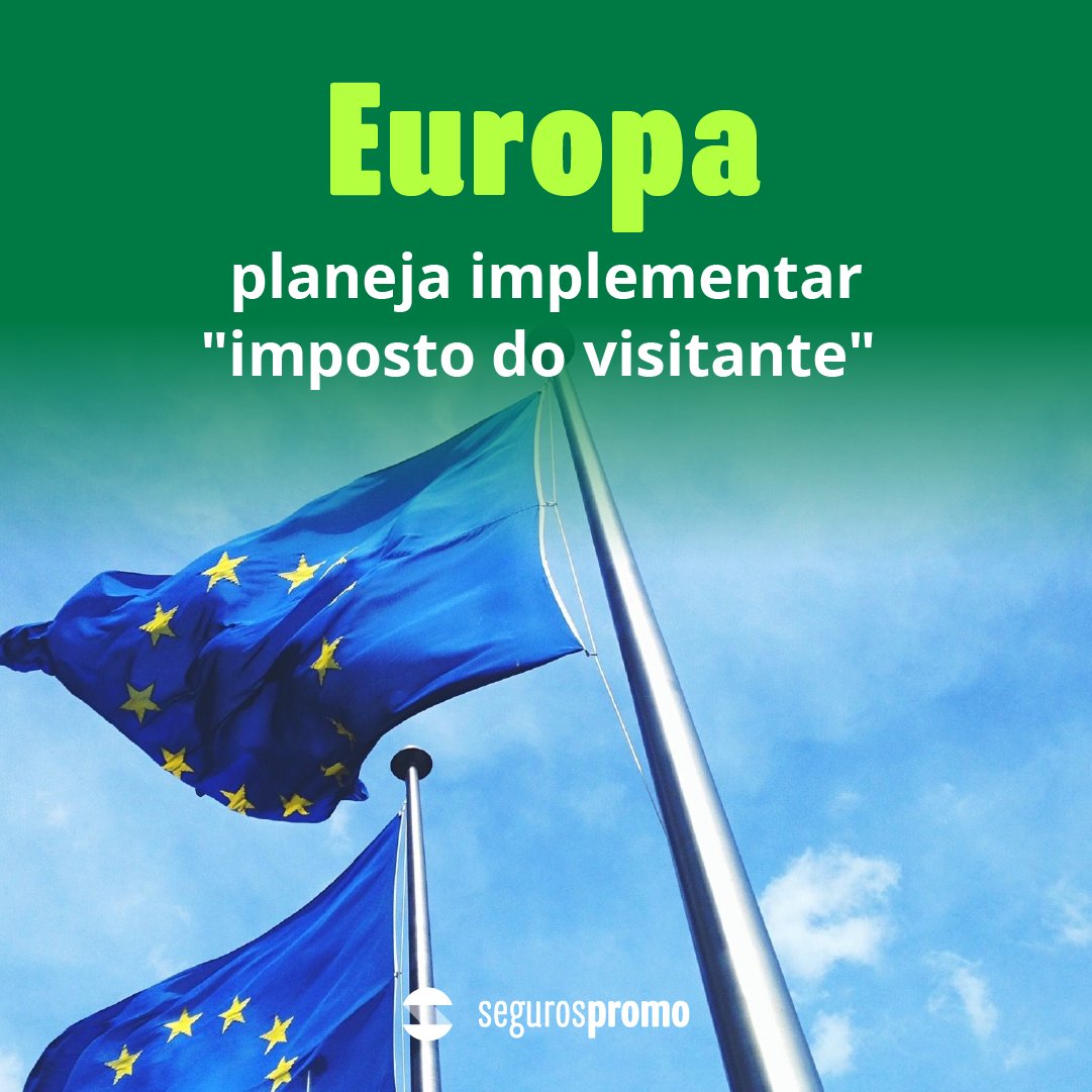 SegurosPromo's tweet photo. A Europa planeja implementar um "imposto do visitante". 
O Sistema Europeu de Informa��ão e Autorização de Viagem (Etias) exigirá o registro obrigatório para visitantes internacionais e terá uma taxa de €7 para  estrangeiros.

E aí, o que você acha da implementação? https://t.co/OoHAGfsmos