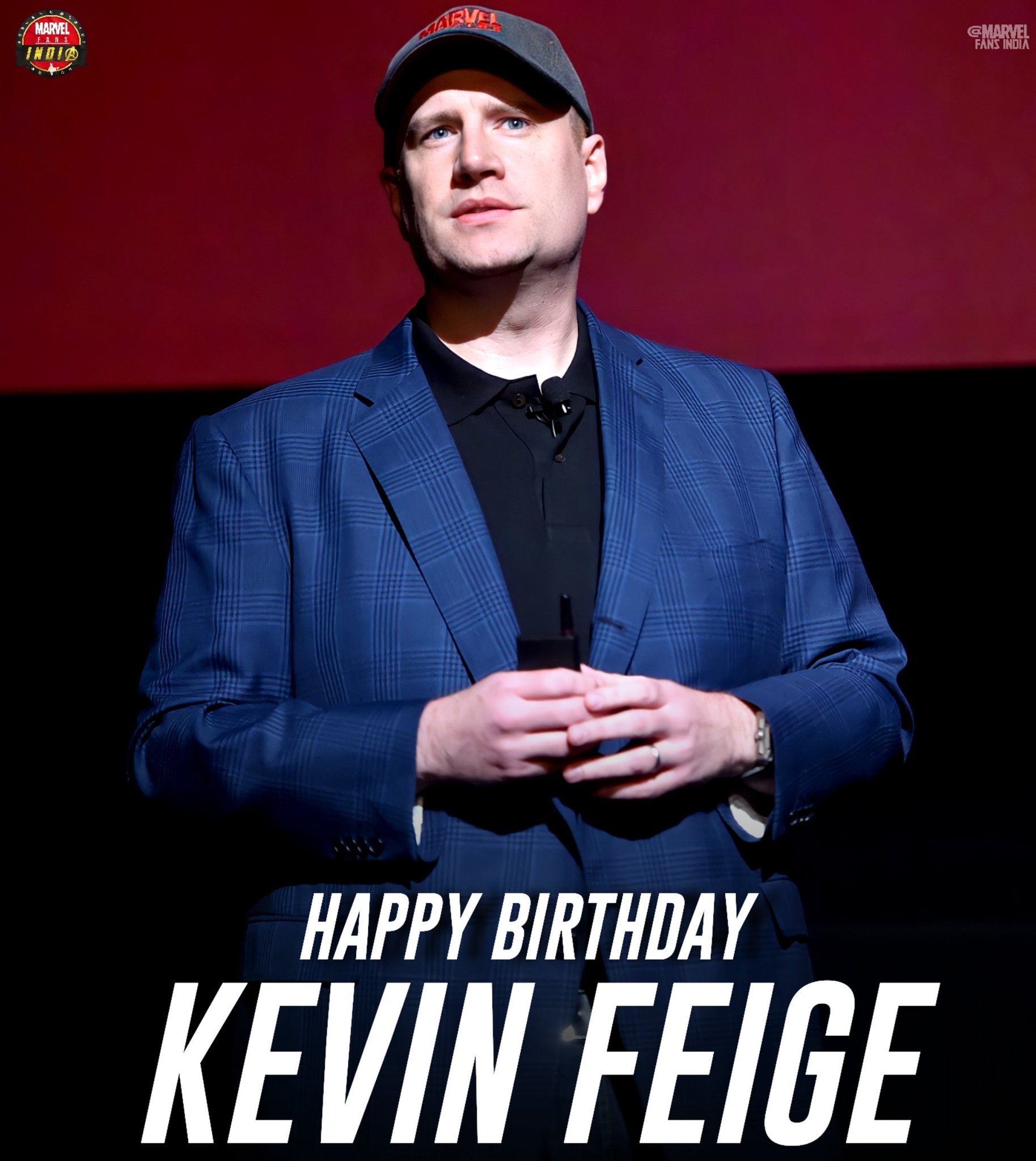  Wishing a Happy Birthday to Kevin Feige, the president of Marvel Studios   