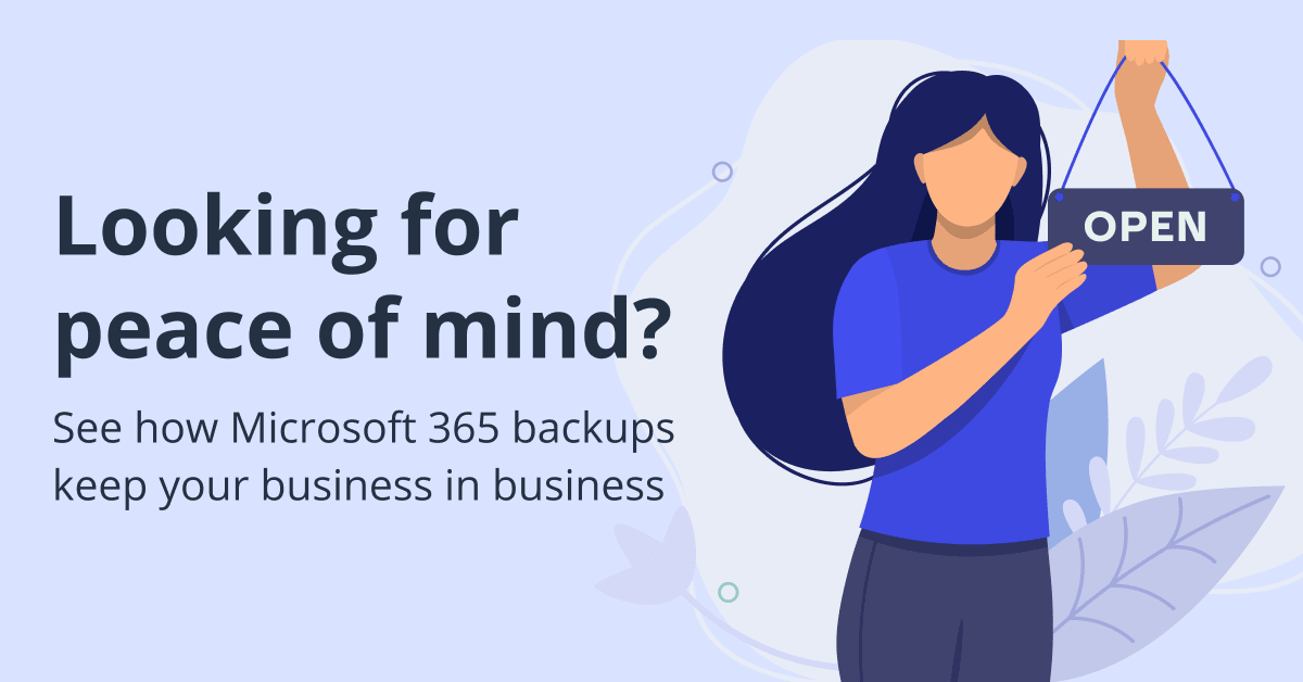 IntellinksEA's tweet photo. Today, business continuity and downtime protection are essential to any business, even the small and medium sizes ones. Discover how we can help protect your Microsoft 365 data and deliver that much-needed peace of mind https://t.co/ViIcLtN8C1