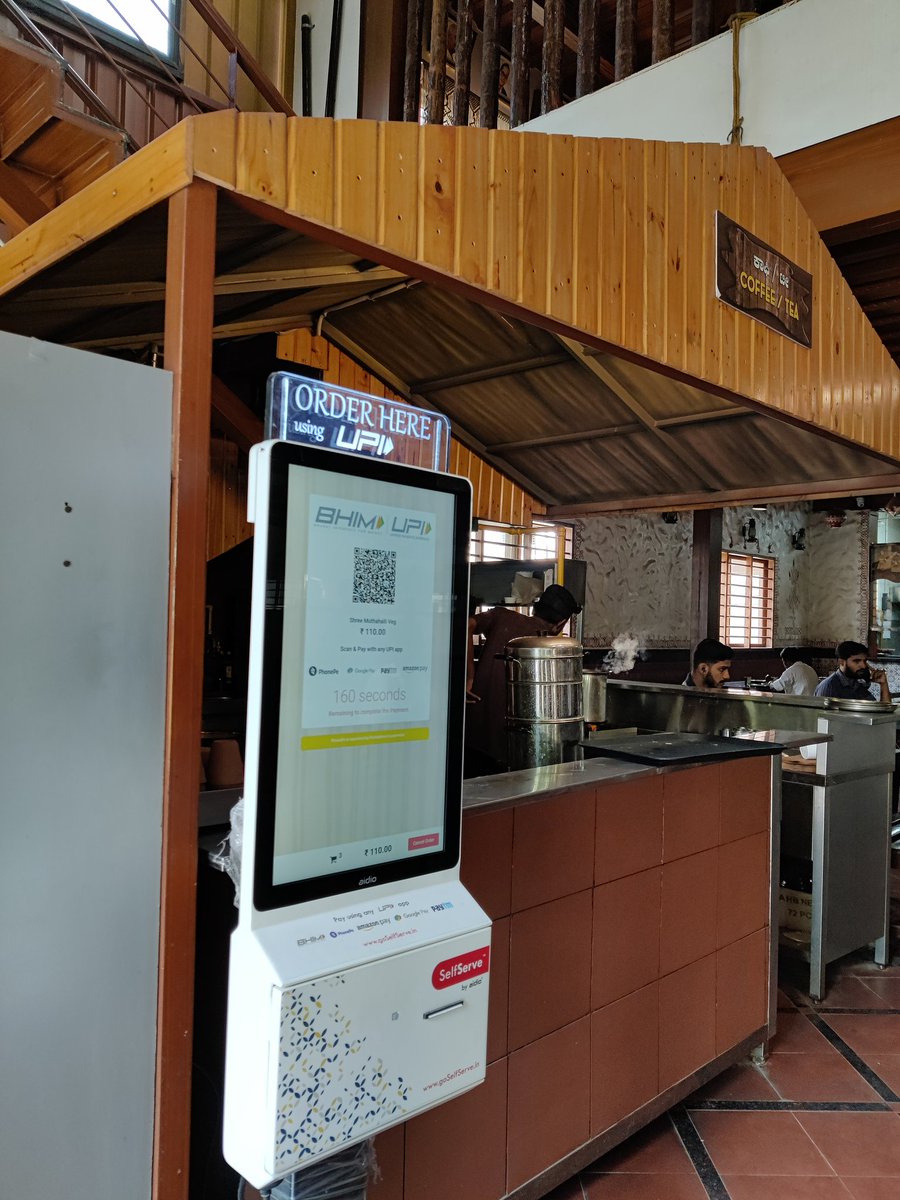 chaosbonger's tweet photo. Udupi style restaurant with self-checkout
Location : Shree Muthalli Veg, HSR Layout 🫡🫡🫡
@peakbengaluru https://t.co/NCImn2GWcI