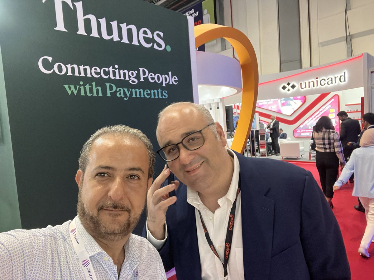 ramzinbk's tweet photo. Zwipe team in @seamlessMENA
Meeting with our dear partners and friends. 
It was really an incredible show. 

@Visa 
@Inkript1 
@CreditLibanais 
@NymCard 
@Mastercard https://t.co/lLOfepa4Jj