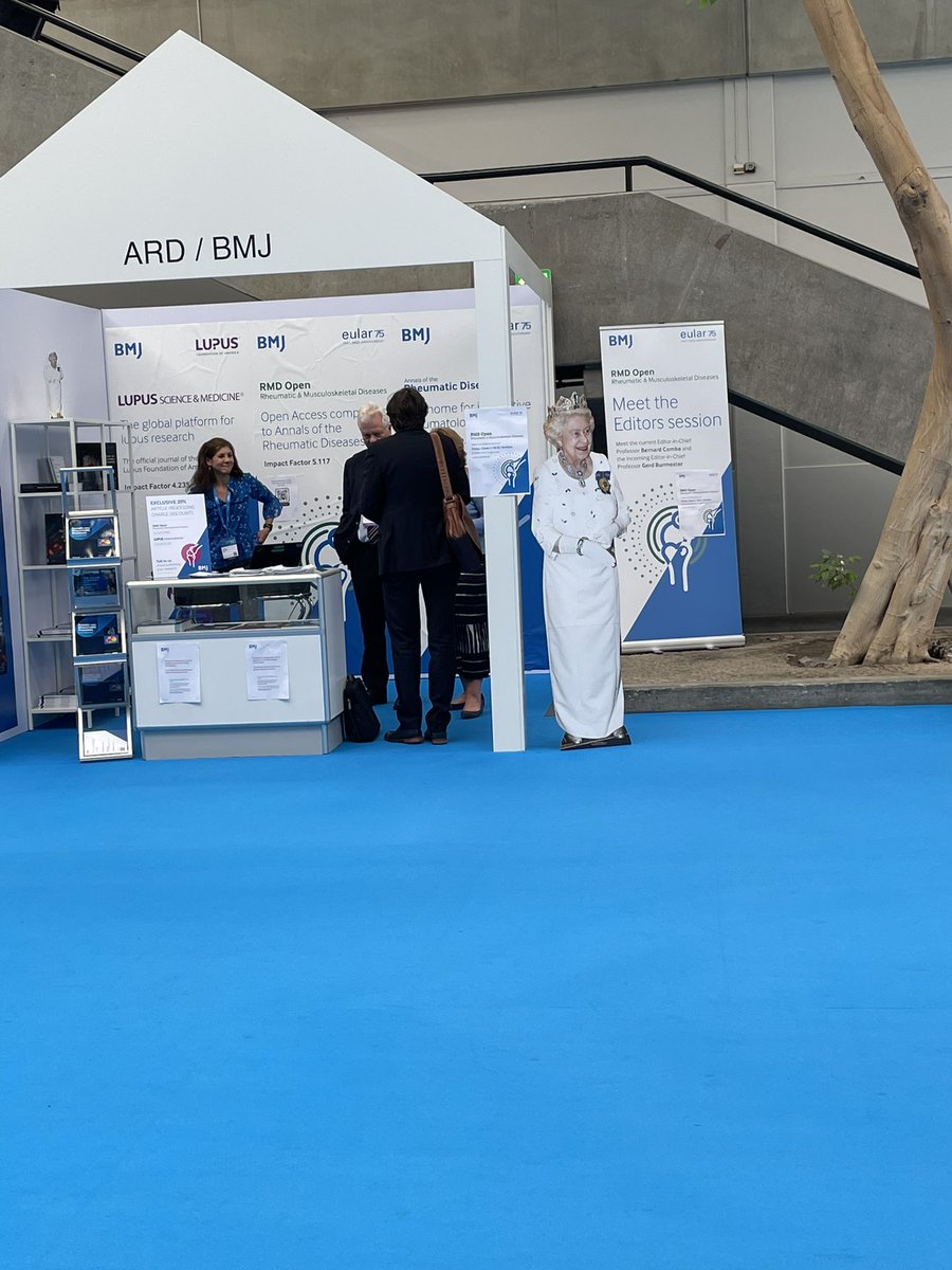 Shouldn’t she be in London? #EULAR2022 #EULAR