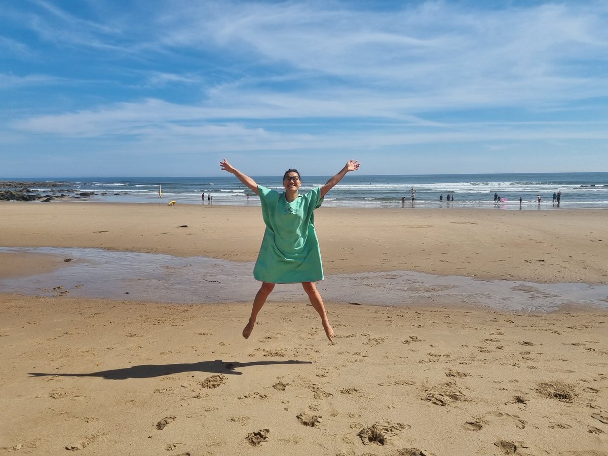 H_ParkesSmith's tweet photo. SALT-y seaswim #Destressing #RevisionBreak https://t.co/MtXrxwlbCd