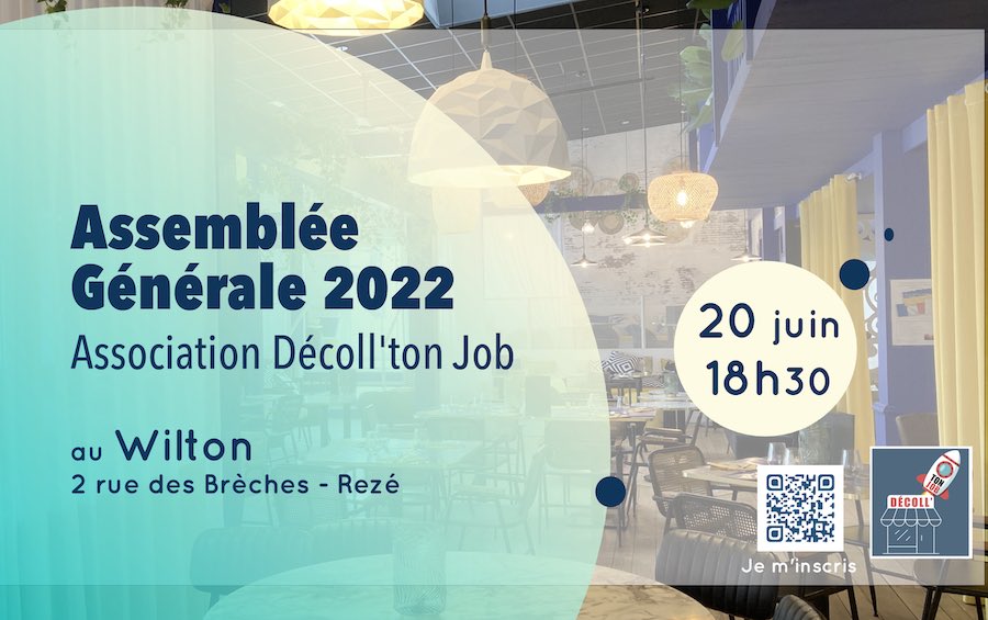 DecollTon_Job's tweet photo. Notre AG approche ! 20/6/2022
Ouverte à tous, c’est aussi l’occasion de nous rejoindre et d’adhérer à l’association !
#solidarite #ess #emploi #local https://t.co/MgJsNQ83pP