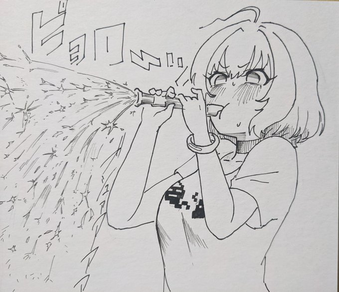 リコーダーから火を噴く夢見りあむさん(コレは何?) 