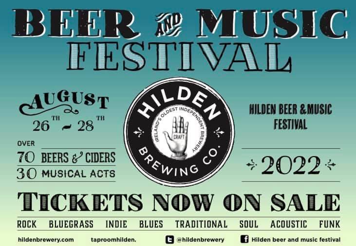 Absolutely delighted that our BEER &amp; MUSIC FESTIVAL is back! 💥 

26-28 August 2022

Link for tickets👇
🎟 hildenbrewery.com/event/beer-fes…