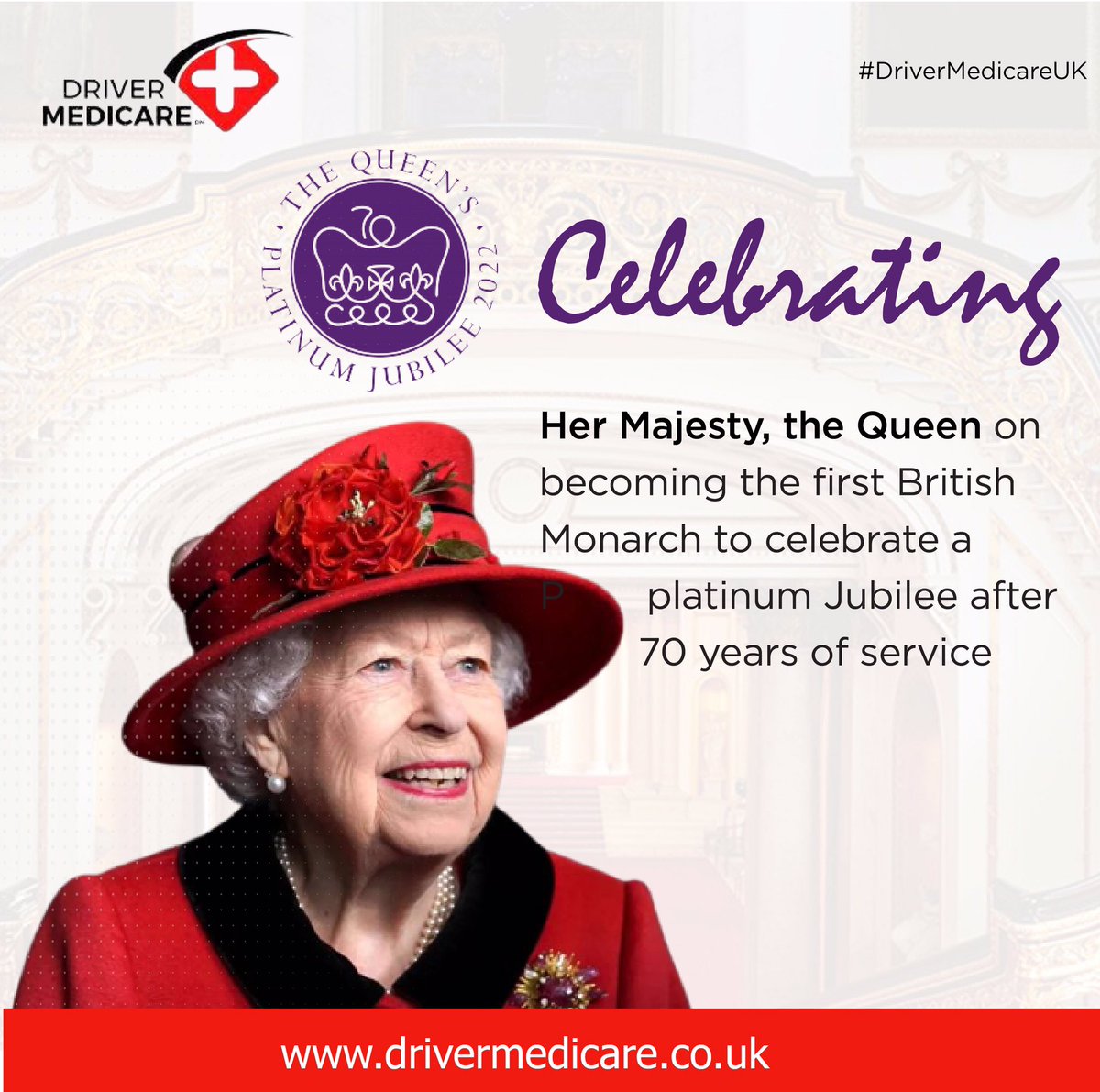 DriverMedicare's tweet photo. Have a great Jubilee weekend from all of us at Driver Medicare UK.
#DriverMedicare #HM22 #platinumjubilee2022 #platinumjubilee https://t.co/jPVlVEAuGR