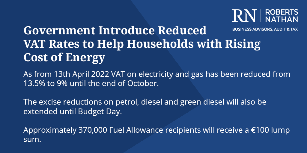 Good News-  #VAT on #gas and #electricity has been reduced from 13.5% to 9% until the end of October

#accountingandaccountants
#accouting
#accountant
#costofliving