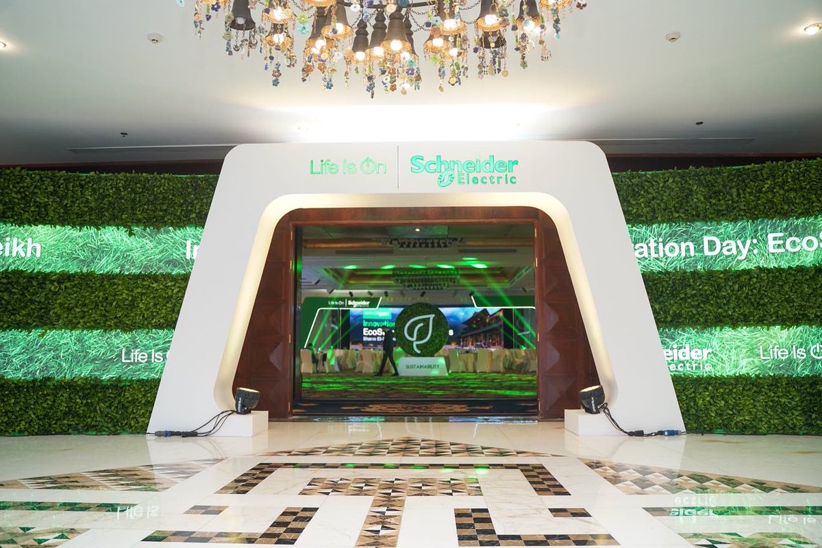 EventsPlusEgypt's tweet photo. Schneider Electric
Innovation Day: EcoStruxure for Hotels
At Sharm El-Sheikh
#EventsPlusEgypt
#ManagingToPerfection https://t.co/se997UqxVg