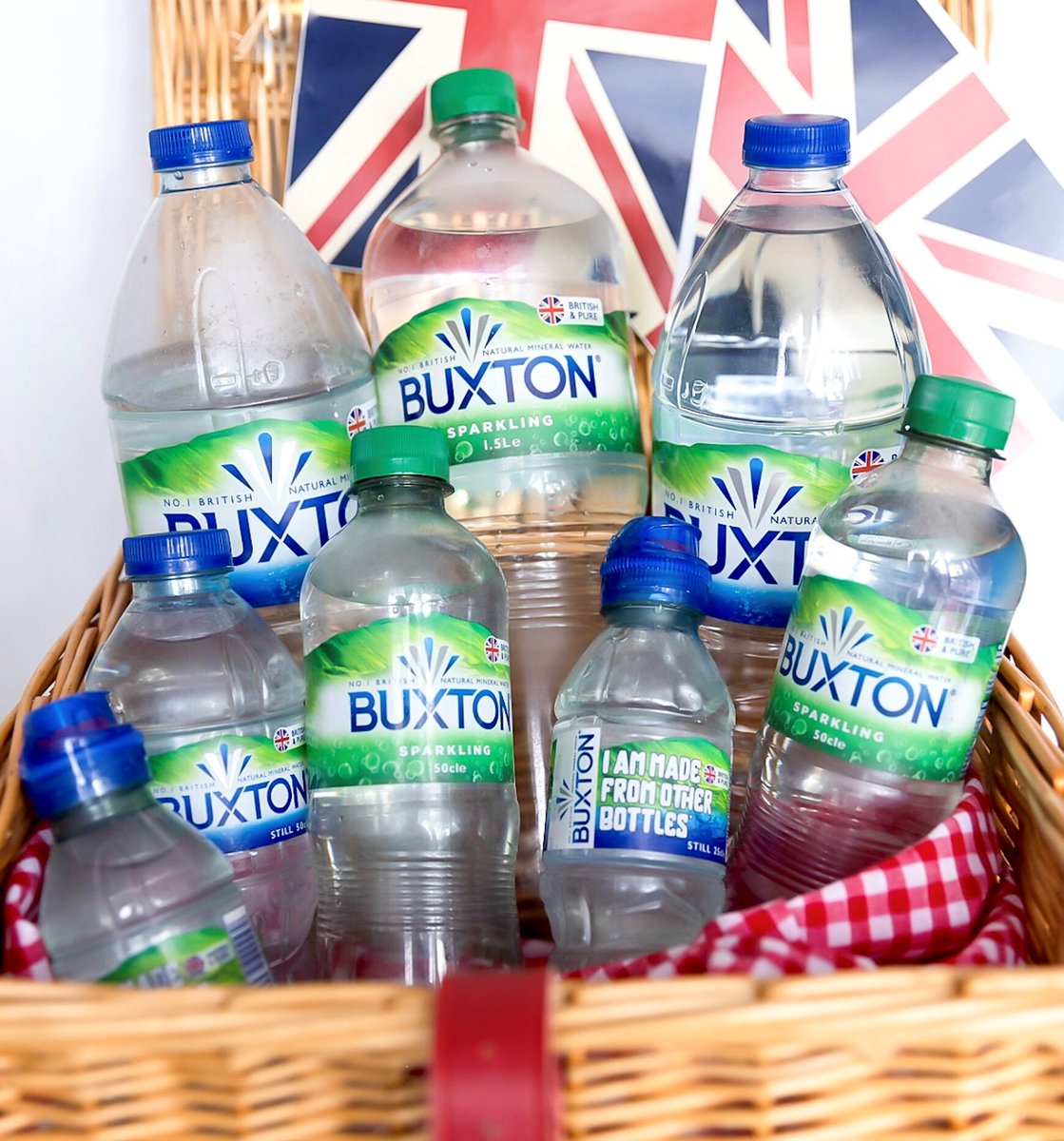 Don't mind us 👋 We're just here to up your hydration game ready for a long weekend of celebrations 🎊 🇬🇧