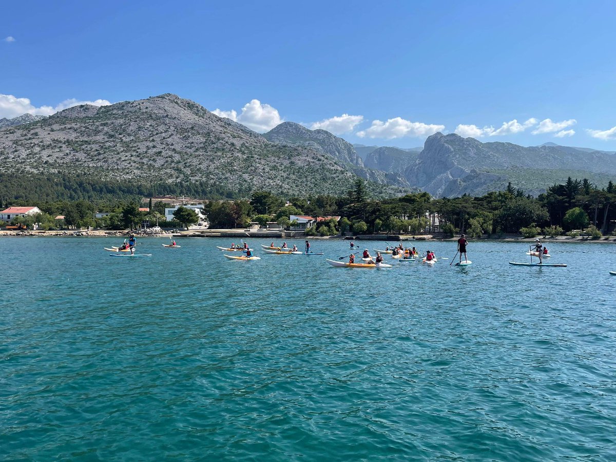 NeilsonAlana's tweet photo. Paddling into town is one of the many #activities we offer on the water here at Alana. And with a stunning view of the #Paklenica national park!
📸 Toby from the beach team!
@neilsonholidays #relaxashardasyoulike #paddlesports #alanabeachclub #starigrad #croatia https://t.co/qCX2NguOHn