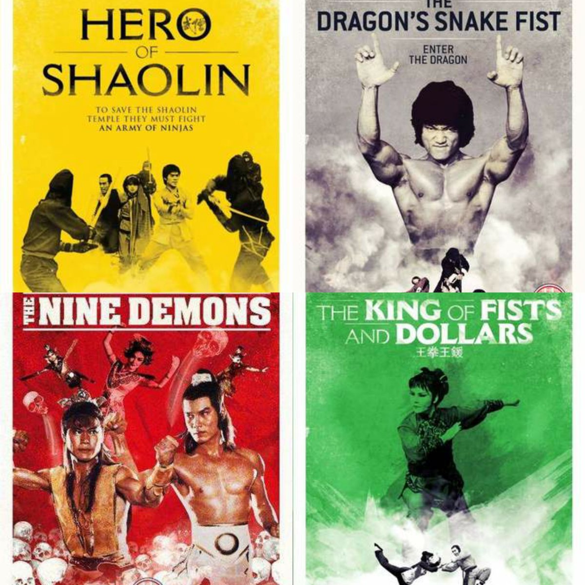 Terracotta_Dist's tweet photo. Classic kung fu bundle, 4 films for £10 on the #terracottastore https://t.co/nIrfOAqRS2
#classickungfu #kungfufilm #kungfumovie #martialarts #martialartscinema #martialsmovie #shaolin #wutangcollection #dvd #dvdcollection #dvdcollector #kungfufan https://t.co/iGW74cbM3f