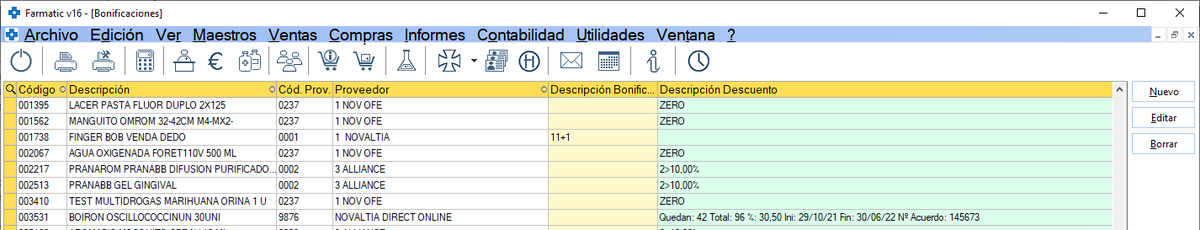 AdcomZaragoza's tweet photo. Nueva solución automática y desarrollada en exclusiva por Adcom pensando en nuestras Farmacias que trabajen con DIRECT ONLINE DE NOVALTIA !!! @Novaltia

Ver el stock de los acuerdos DIRECT ONLINE,ud.pedidas,fechas validez, bonificaciones directamente en tu pantalla #FARMATIC !! https://t.co/52v3ezWzai